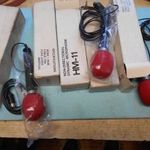 Mikrofon 5db egyben. Új Hisonic HM-11 Dinamikus 450 ohm kézi mikrofon. ( Régi magnókhoz , stb. ) fotó