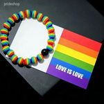 Szivárvány Pride gyöngyös karkötő – az elegáns büszkeség jegyébe - 3 minta fotó