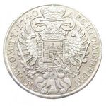 Magyarország, III. Károly 1 tallér 1740 KB EF+, 28.77g fotó