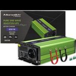 Qoltec Monolith Autós inverter (12V / 300W) (51940) fotó