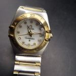 Omega Constellation mini bicolor Replika vintage női karóra fotó