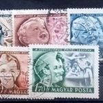 1950 Gyermek, pecsételt sor. Kat. ért. 250, - fotó