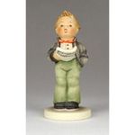1G344 Régi Hummel kórustag porcelán kisfiú 8 cm fotó