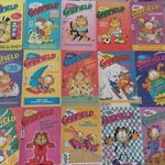 Garfield képregények 15db egy tételként könyv fotó