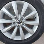 Gyári, VW Tiguán I. 5NO /Orleans/17" alufelni , nyári gumikkal fotó