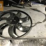 VW GOLF VII_ LEON 5F _1, 4 TSI hűtőventilátor fotó