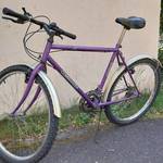 Férfi lila kerékpár MTB 26" eladó fotó