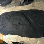 AUDI A3 8L FL _ géptető / motorháztető szigetelés fotó