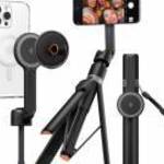 SPIGEN S581W szelfibot (univerzális, tripod állvány, állítható, bluetooth távkioldó, MagSafe, 27.8-1 fotó