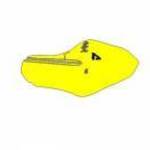 Replacement front shield X-ROAD HANDGUARDS - fluo sárga - Acerbis fotó