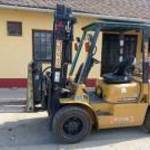 Targonca gázos Mitsubishi 3t villakitolóval fotó