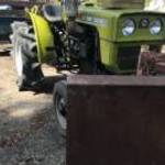 Yanmar YM 1300 D kistraktor traktor hótoló utánfutó féláron fotó