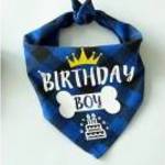"Birthday boy" születésnapi kutyakendő fotó