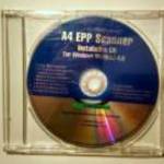 A4 EPP Scanner Installation CD (2000) teszteletlen fotó
