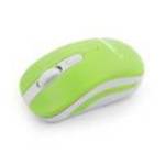 Egér, vezeték nélküli 4D Uranus 2.4GHz, USB, Esperanza fehér-zöld fotó
