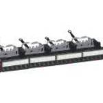 Legrand Patch panel - Cat6, FTP, 24 portos, 1U, árnyékolt, (4x6xRJ45 modulok) gyorscsatlakozók, LCS3 fotó