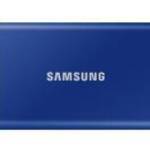 Samsung Külső SSD 1TB - MU-PC1T0H/WW (T7 external, kék, USB 3.2, 1TB) - SAMSUNG fotó