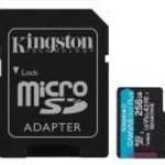 KINGSTON 256GB microSDXC + Adapter fotó