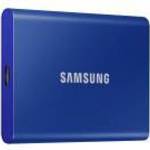 SAMSUNG T7 2TB külső SSD USB-C kék fotó