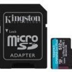 KINGSTON 512GB microSDXC + Adapter fotó