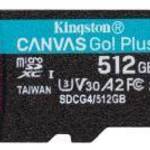 KINGSTON 512GB microSDXC Canvas w/o ADP fotó