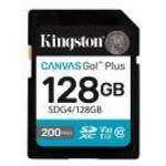 KINGSTON 128GB SDXC Canvas Go Plus Gen4 fotó