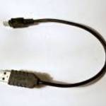 Mini USB Töltőkábel USB-s Ver.15 (20cm) teszteletlen fotó