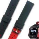 KidSafe Smart piros-fekete óraszíj fotó