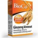 Bioco Ginzeng Kivonat tabletta 60 db (Ginseng) fotó
