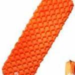 vidaXL 1 személyes narancssárga felfújható kempingmatrac 190x58x6 cm fotó