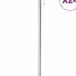 vidaXL 24 db horganyzott acél sátorcövek 30 cm 8 mm fotó