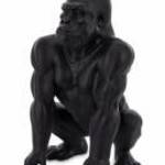 Figura Gorilla Fekete 45x26x28cm - ART-POL fotó