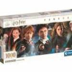 Harry Potter Contrast 1000 db-os panorama puzzle Clementoni fotó