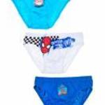 Pókember Checker gyerek fehérnemű, alsó 3 darab/csomag 3 - 8 év / 98 - 128 cm fotó