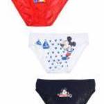 Disney Mickey Sailer gyerek fehérnemű, alsó 3 darab/csomag 3 - 6 év / 98 - 116 cm fotó