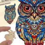 Fa puzzle-Bagoly - Kruzzel fotó