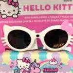 Hello Kitty fehér keretes gyerek napszemüveg UV védelemmel és tokkal fotó