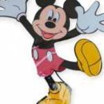 Mickey egér falmatrica dekorgumiból – vidám dekor gyerekszobába fotó