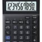 Számológép asztali 10 digit nagy, döntött kijelző Casio MS 10 F fekete fotó