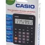Számológép asztali 12 digit, döntött kijelző Casio MX12B fekete fotó