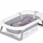 Chipolino Isla összecsukható kád hálós babatartóval 81 cm - Grey fotó