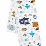 New Baby pelenka flanell erdő fehér fotó