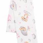 New Baby pelenka flanell Koala rózsaszín fotó