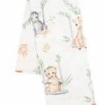 New Baby pelenka flanell ZOO bézs fotó
