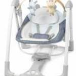 INGENUITY Átalakítható hinta dallamokkal Swing 'n Go Chambray 0hó+9kg-ig fotó