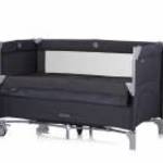 Chipolino Relax multifunkciós utazóágy - Antracite Linen fotó