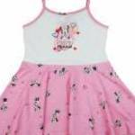Disney Minnie spagetti pántos lányka nyári ruha - Andrea Kft. fotó