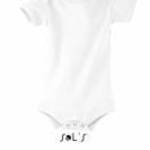 Gyerek SOL'S SO00583 Sol'S Bambino - Baby Bodysuit -6/12M, White fotó