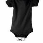 Gyerek SOL'S SO00583 Sol'S Bambino - Baby Bodysuit -6/12M, Black fotó