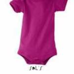 Gyerek SOL'S SO00583 Sol'S Bambino - Baby Bodysuit -6/12M, Fuchsia fotó